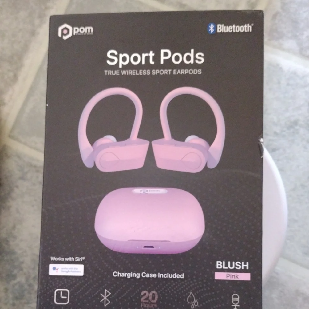 Sport Pods True Wireless Earbuds - Blush Pink